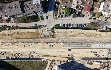 FOTO Snimke iz zraka: Pogledajte kako napreduju radovi na Sarajevskoj cesti