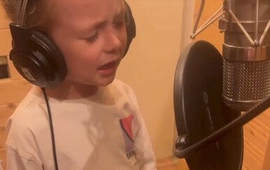 Sin Maje Šuput snimao je svoj prvi cover u studiju