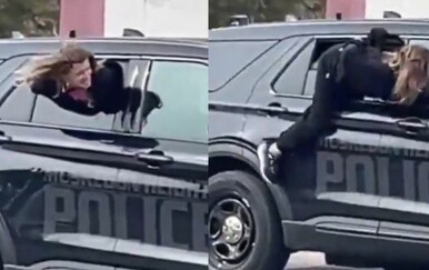 Žena u SAD-u nakon uhićenja pobjegla kroz prozor policijskog vozila