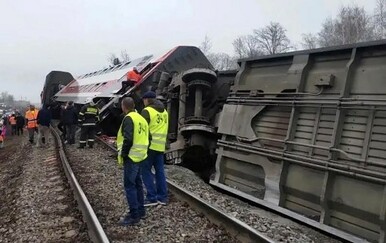 Deseci ozlijeđenih u željezničkoj nesreći u Rusiji