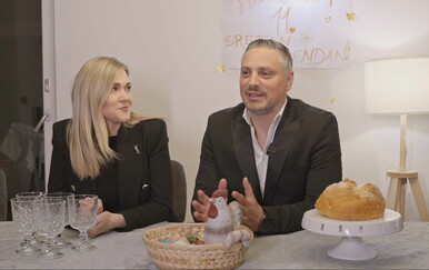 Uskrs u domu kod Petra Dragojevića - zajednički intervju splitskog glazbenika i supruge Andreje
