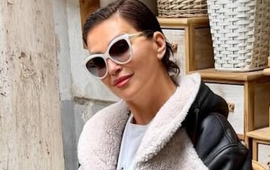 Nina Badrić na procesu u Trapaniju