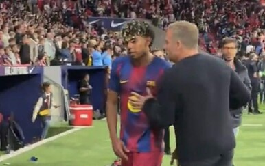 Kamere uhvatile sukob Yamala i Flicka: "Ne znam što se dogodilo''