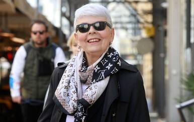 Jadranka Kosor privukla poglede na zagrebačkoj špici