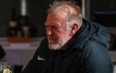 Dubravko Šimenc i Robert Prosinečki snimljeni u centru Zagreba