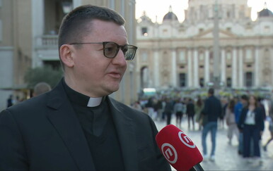 Novinarka Nove TV prenosi poruke iz Vatikana