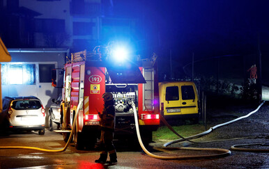 Tragedija u Zagrebu: Izbio požar kuće u izgradnji, jedna osoba poginula