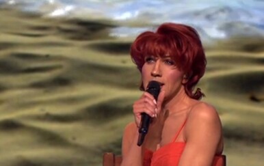 David Amaro kao Maja Blagdan u showu Tvoje lice zvuči poznato