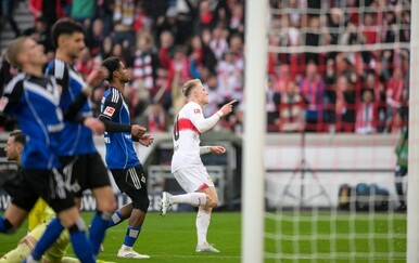 VIDEO Stuttgart razbio HSV bez Vuškovića u 29. kolu Bundeslige