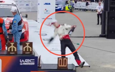 Hit-scena s Croatia Rallyja! Fincu se dogozila nezgoda na postolju