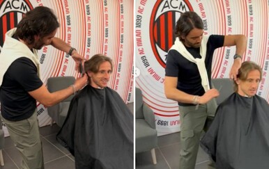 Luka Modrić se ošišao, talijanski frizer sve objavio