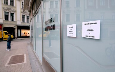 FOTO U centru Zagreba osvanule poruke koje su izazvale pozornost prolaznika