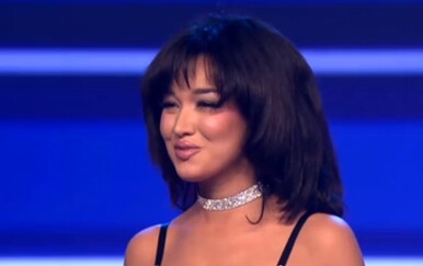 Dora Trogrlić kao Tanja Savić u showu Tvoje lice zvuči poznato