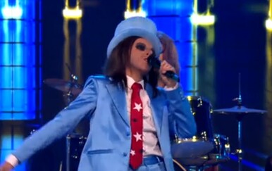 Nora Ćurković kao Red Hot Chili Peppers u showu Tvoje lice zvuči poznato