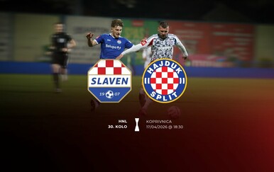 UŽIVO SLAVEN - HAJDUK: Stigli su sastavi! Bijeli love petu uzastopnu pobjedu