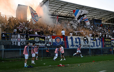 Evo kako je Torcida ispratila hajdukovce nakon kiksa u Koprivnici