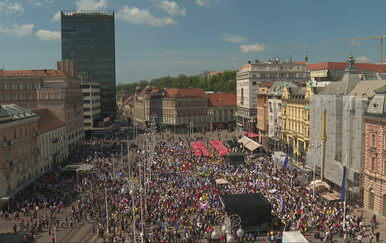 U Zagrebu održan prosvjed, umirovljenici nezadovoljni mirovinama i životnim standardom