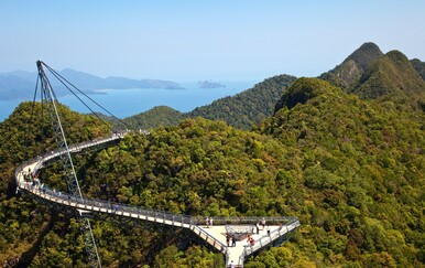 Langkawi nebeski most i šetnica Orlovo gnijezdo