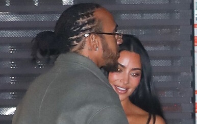 Kim Kardashian i Lewis Hamilton na večeri u Los Angelesu