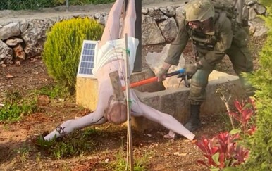 IDF-ov vojnik razbio kip Isusa: Kažnjeni nakon što je objavljena fotografija