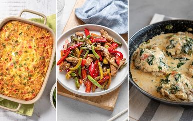 Jela od piletine i povrća: 6 zdravih i finih recepata gotovih za pola sata