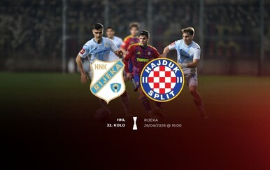 Prijenos utakmice Rijeka - Hajduk