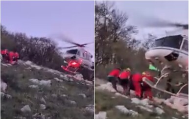 Božinović: Uspješno spašen Britanac koji je pao s paraglajderom