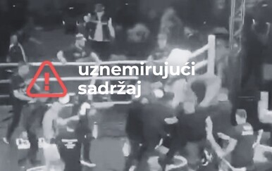 Skandal u boksu! Navijači upali u ring, izbila masovna tučnjava, letjele šake i stolice