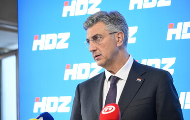 Premijer Andrej Plenković dao izjavu za medije