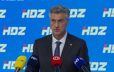 Premijer Andrej Plenković dao izjavu za medije