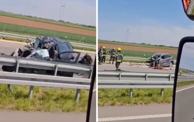 Teška prometna nesreća u Srbiji