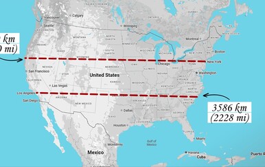 Iranci objavili kartu SAD-a i održali im lekciju iz matematike: "Sretno s blokadom"