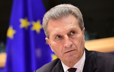 Guenther Oettinger, povjerenik EU-a za proračun (Foto: AFP)