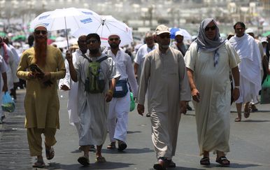 Na godišnjem hadžu u Meki očekuje se dva milijuna hodočasnika (Foto: AFP9