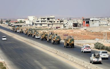 Vojni konvoj u Siriji (Foto: Arhiva/AFP)
