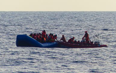 Spašavanje migranata, ilustracija (Foto: PAVEL VITKO / sea-eye.org / AFP)