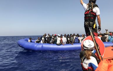 Ocean Viking spasio još 81 migranta (Foto: AFP)