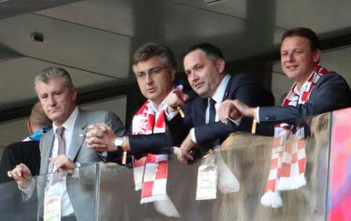 Davor Šuker, Andrej Plenković, Marijan Kustić i Gordan Jandroković (Photo: Igor Kralj/PIXSELL)