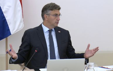 Andrej Plenković na sjednici Vlade (Foto: Dnevnik.hr)