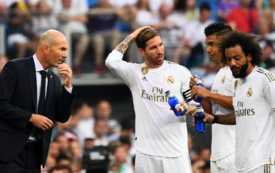 Zidane, Ramos, Casemiro i Marcelo (Foto: AFP)