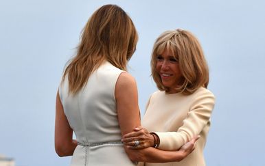 Melania Trump vs. Brigitte Macron