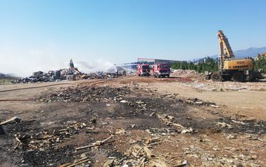 Požar u industrijskoj zoni Kukuljanovo - 1