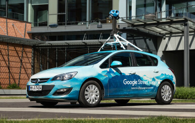 Google Street View automobil