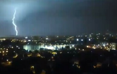 Grmljavinsko nevrijeme u Zagrebu, ilustracija - 1