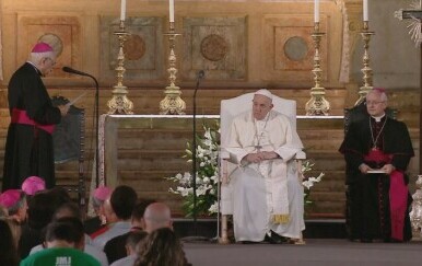 Papa Franjo pred žrtvama svećeničke pedofilije, ilustracija - 5