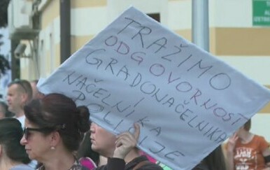 Prosvjed u Gradačcu - 2
