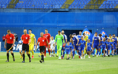 Dinamo na utakmici protiv Astane