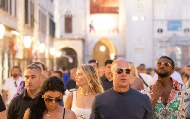 Jeff Bezos i Lauren Sanchez u Dubrovniku - 2
