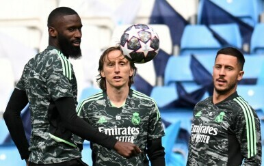 Antonio Rüdiger, Luka Modrić i Eden Hazard