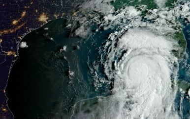 Satelitska snimka uragana Idalia